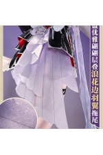 1/3 Delusion Honkai Star Rail Evernight March 7th Black Cosplay Costume